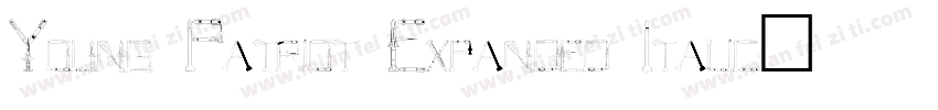 Young Patriot Expanded Italic字体转换
